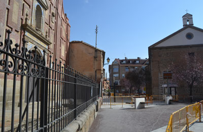 Estado actual de la Plaza de San Andrés. (Foto: J.F.)