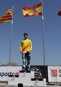 Alejandro arrebata el maillot provisional a su hermano Gustavo en la tercera ronda de la Copa de España de BMX