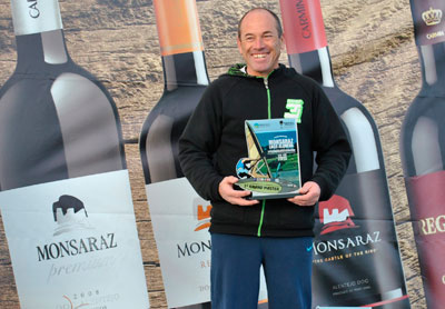 Alfonso Tertre y José María Ochoa, campeones de la primera cita europea de windsurfing en Monsaraz