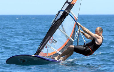 La alcarreña Pilar Prieto, campeona de España en la modalidad de Fórmula Windsurfing