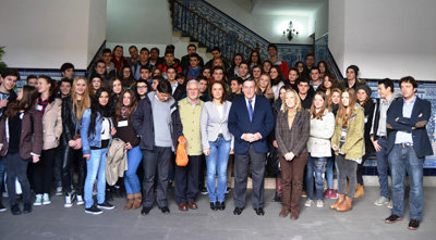 Lago recibe a alumnos europeos y del Ribera del Tajo en el proyecto Comenius