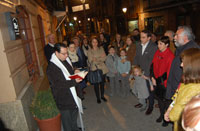 Inauguración oficial de los apartamentos de las ventanas azules en la calle Corredera