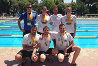 El Club de Natación Aqüis 'conquista' el XXVI Campeonato de España Open Masters de Verano