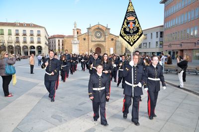 La Banda del Cristo de Medinaceli participó en los 'Toques de la Pasión' de Ávila