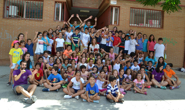 Clausurados los Campamentos Urbanos del mes de julio con una gran fiesta