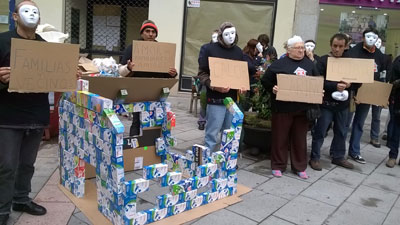 Testimonios de personas 'sin techo' que reclaman una vivienda digna