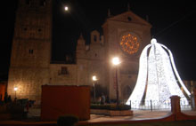 Monumentos de iluminación en las calles de Talavera para esta Navidad