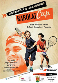 El Club de Tenis Talavera acoge la fase provincial de la Babolat Cup en febrero