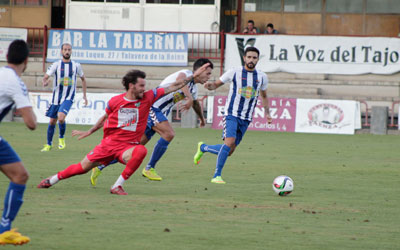 Pedro marca de penalti en los últimos compases y da la victoria al CF Talavera