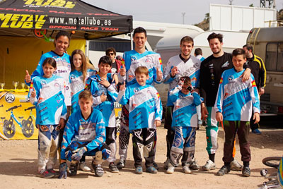 Acopio de medallas para Los Pinos y Talavera en la jornada de la Liga Nacional de BMX