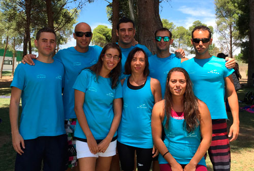 Los nadadores del CN Talavera logran nueve medallas en el Nacional de Verano Máster