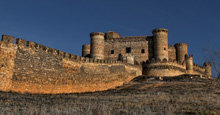 Coca-Cola graba un anuncio en el castillo de Belmonte (Cuenca)