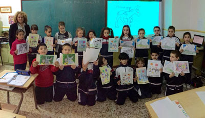 El colegio Juan Ramón Jiménez celebra los 100 años de la publicación de 'Platero y yo'