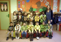 El colegio Juan Ramón Jiménez da la bienvenida al otoño con una gran fiesta