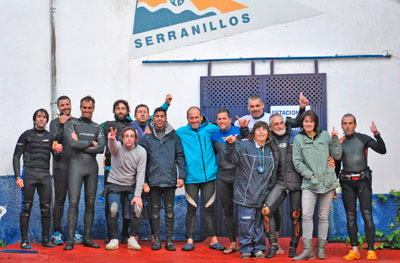 Una veintena de deportistas avalaron la Copa de Windsurfin de Cazalegas