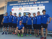 Copa del Rey y Nacional de triatlón por relevos con amplia representación del Tritalavera