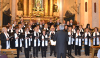 La Coral 'Salvador Ruiz de Luna' ofrece un concierto de Semana Santa en la Basílica