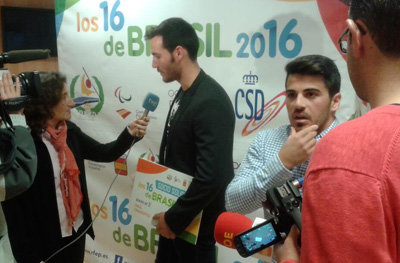 Paco Cubelos, presente en el proyecto 'Los 16 de Brasil 2016'