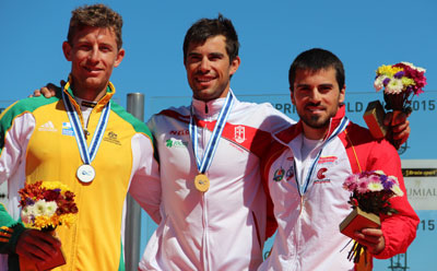 Paco Cubelos logra la medalla de bronce en la Copa del Mundo de Portugal