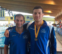 David Puebla logra el título de Subcampeón de España en la prueba de 50 libres