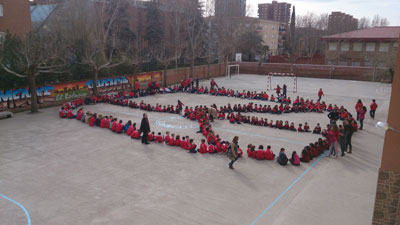 El colegio Clemente Palencia celebra el Día de la Paz