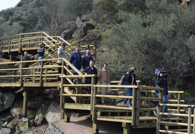 La Diputación de Toledo concluye las obras del embarcadero y senda ecológica en Ciudad de Vascos