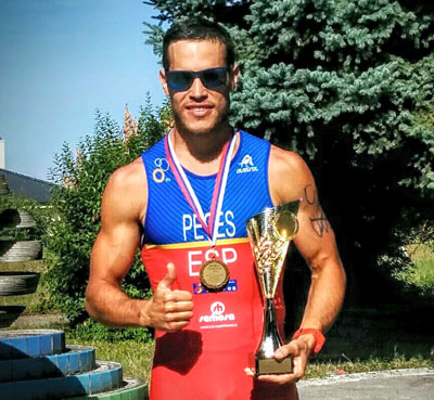 Enrique Peces, Campeón del Mundo de Cuadtiatlón en Samorin (Eslovaquia)