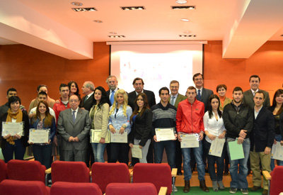 Clausura de la Escuela Taller ‘Adalid Meneses’