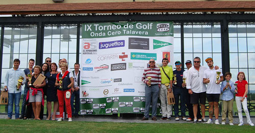 Palomarejos Golf acogió este fin de semana el IX Torneo Onda Cero Talavera