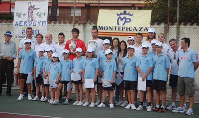 Pedro Salas brillante campeón del torneo de Tenis Virgen del Prado