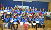 Sesenta bachilleres se graduaron en el Instituto San Isidro de Talavera