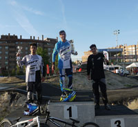 Buenos resultados para los pilotos del club BMX Los Pinos en Madrid