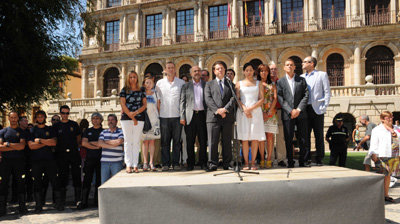 Toledo homenajea a las víctimas del accidente ferroviario ocurrido en Santiago de Compostela