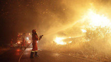 Extinguido el incendio de Almorox en la noche de este martes