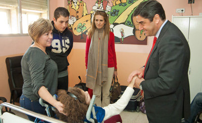 La infanta Elena reconoce la actividad deportiva del Hospital Nacional de Parapléjicos