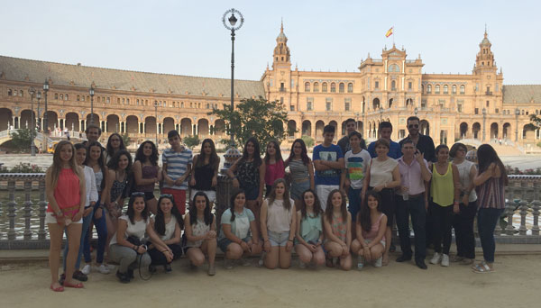 Finaliza el intercambio escolar entre el colegio Cristóbal Colón y el San Alberto Magno de Sevilla