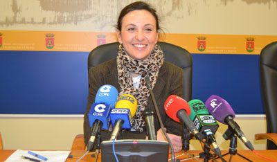 La portavoz municipal, María Rodríguez Ruiz. (Foto: J.F.)