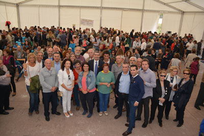 Álvaro Gutiérrez apoya con su presencia la I Jornada contra el cáncer y enfermedades raras en El Real de San Vicente