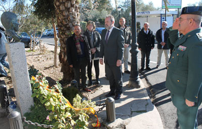 Hinojosa de San Vicente rinde homenaje a José Ángel de Jesús Encinas a punto de cumplirse 15 años de su asesinato a manos de ETA