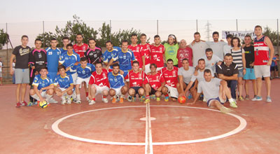 Fútbol Sala solidario en el Barrio Santa María