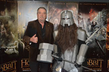 La voz de Gandalf estuvo en el estreno de 'El Hobbit' en Cines Artesiete Alfares