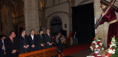 La imagen de Nuestro Padre Jesús de la Salud se presentó oficialmente en La Colegial