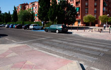 El Ayuntamiento de Toledo mejora los cruces pasos de peatones