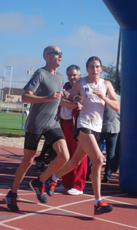 Imagen de archivo del atleta en la carrera de ASEM-CLM.