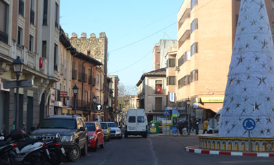 La Corredera se adornará con estructuras ligeras ajardinadas para mantener la idea de los pórticos