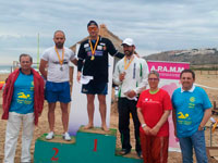 Rubén Gutiérrez, podium absoluto en la III Travesía Rotary Mariners de Elche