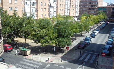 Vecinos de la Plaza Juan Bautista la Salle se quejan por los ruidos durante la madrugada