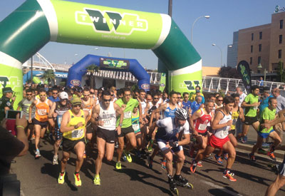 Javier Núñez y Rocío Fernández ganan la II Carrera de la Salud