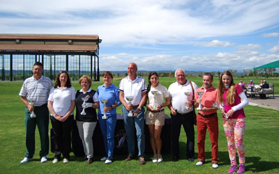 90 jugadores de golf midieron su nivel en el Trofeo Diputación de Toledo disputado en Palomarejos