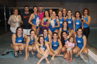 Las chicas del waterpolo Poseidón logran el segundo puesto en su torneo local